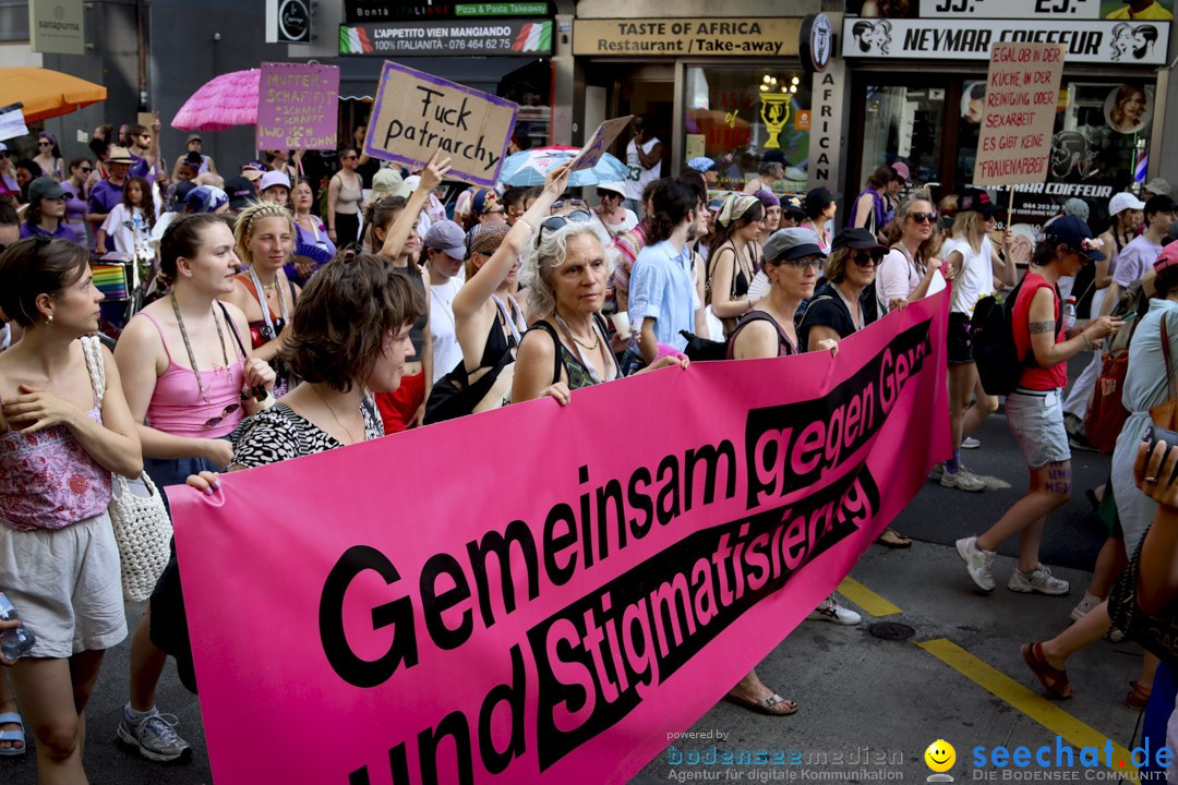 Feministischer Streik - Frauenstreik: Zuerich, 14.06.2025