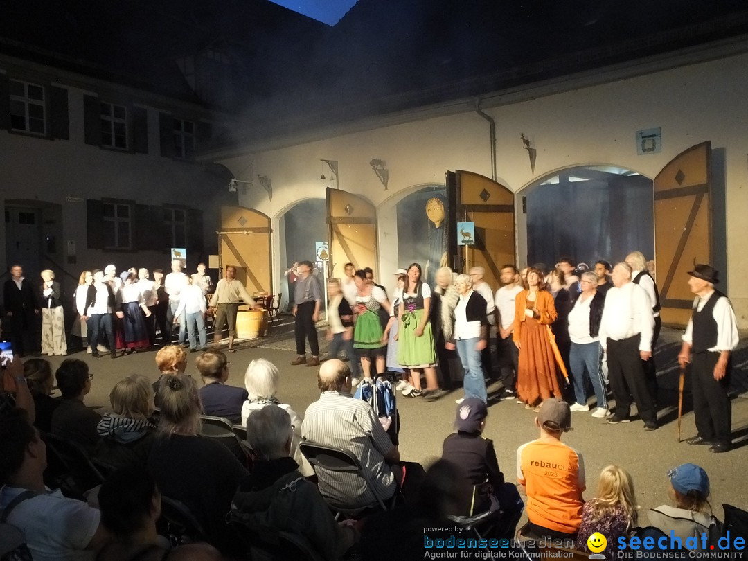 Theatersommer - Probe: Riedlingen, 12.07.2025