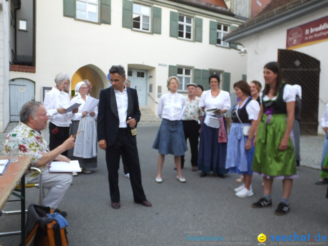 Theatersommer - Probe: Riedlingen, 12.07.2025