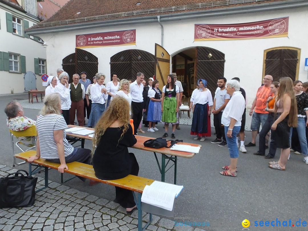 Theatersommer - Probe: Riedlingen, 12.07.2025