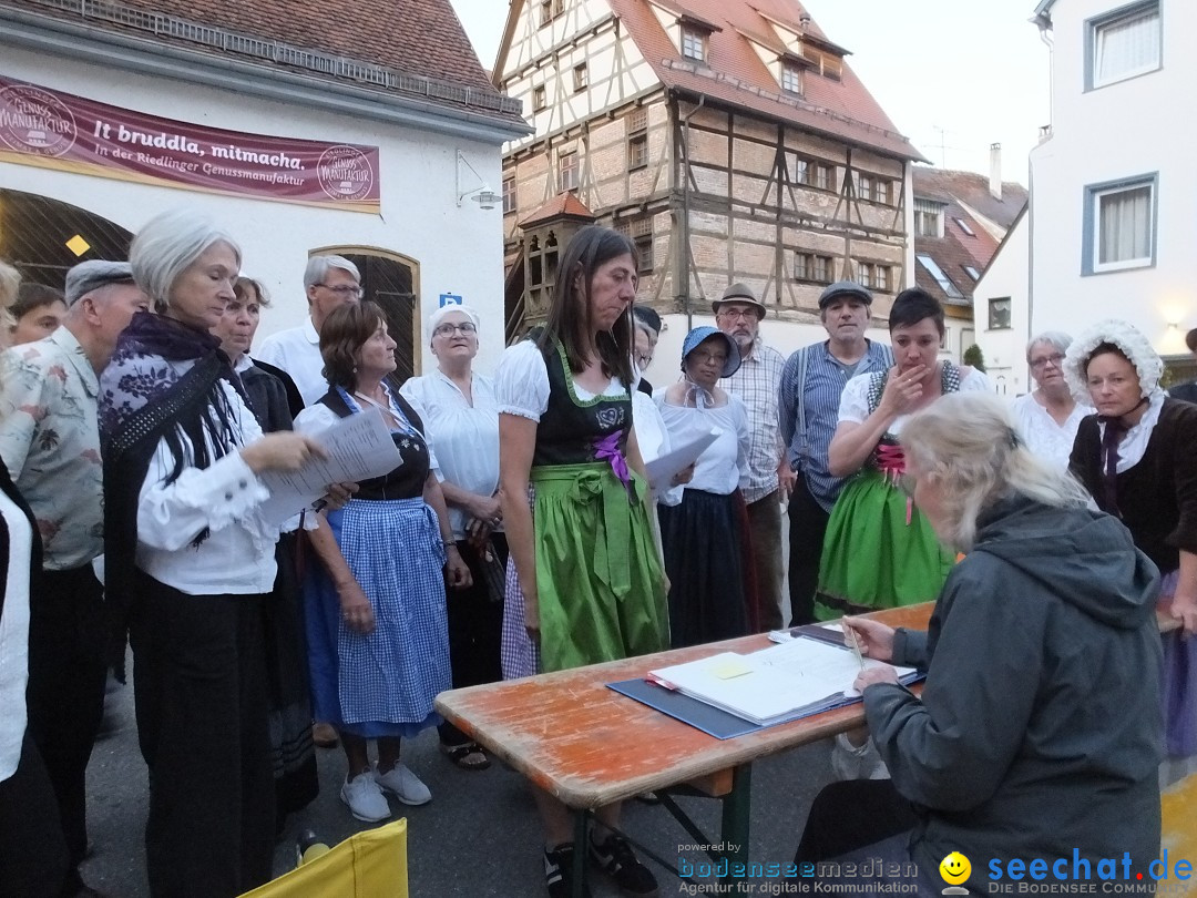 Theatersommer - Probe: Riedlingen, 12.07.2025