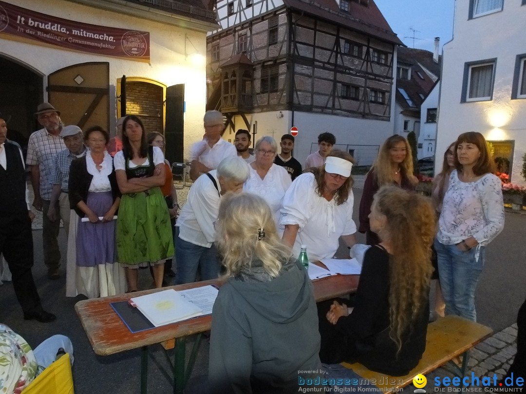 Theatersommer - Probe: Riedlingen, 12.07.2025