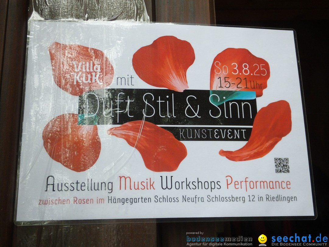 Duft, Stil und Sinn - Kunstevent: Schloss Neufra, 03.08.2025