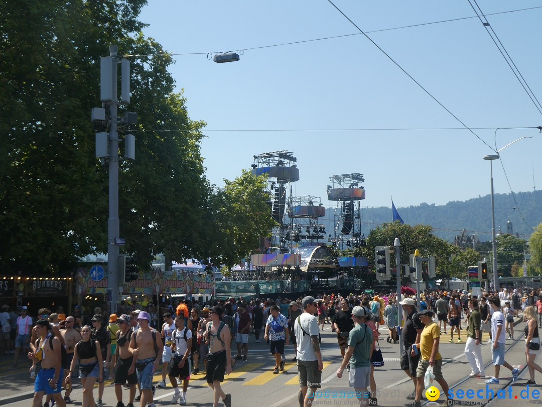 Streetparade 2025 - Live Love, Love Life: Zuerich, 09.08.2025