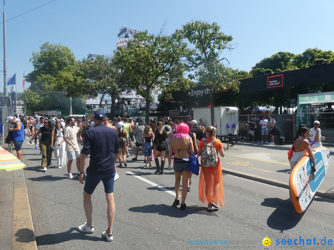 Streetparade 2025 - Live Love, Love Life: Zuerich, 09.08.2025