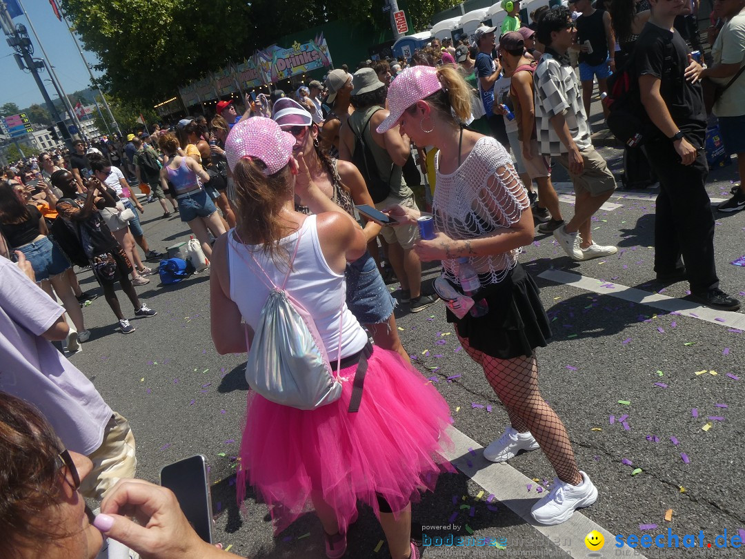 Streetparade 2025 - Live Love, Love Life: Zuerich, 09.08.2025