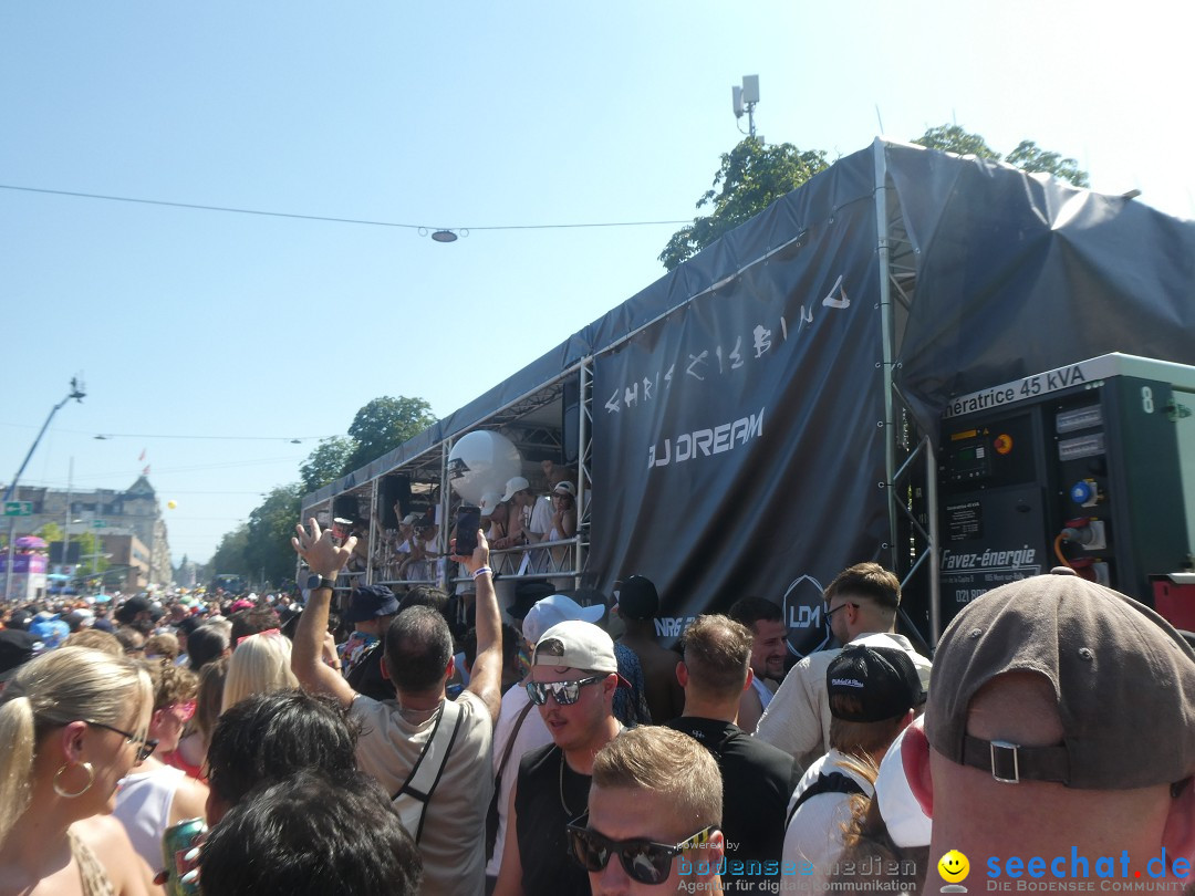 Streetparade 2025 - Live Love, Love Life: Zuerich, 09.08.2025