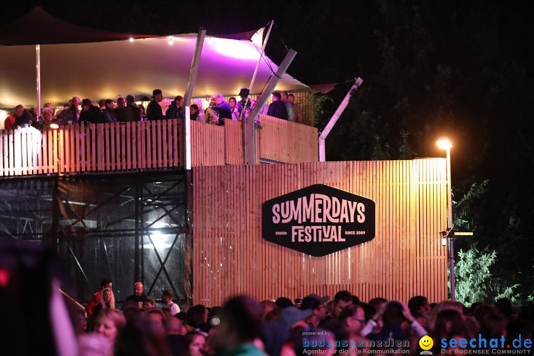 SummerDays Festival: Arbon Bodensee mit Gentleman und Gianna Nannini, 29.08