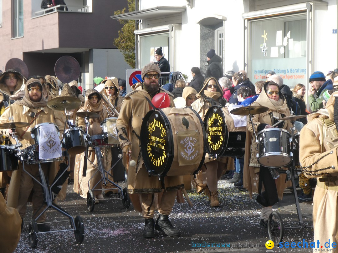 Fasnachtsumzug und Party: Gossau, 25.01.2026