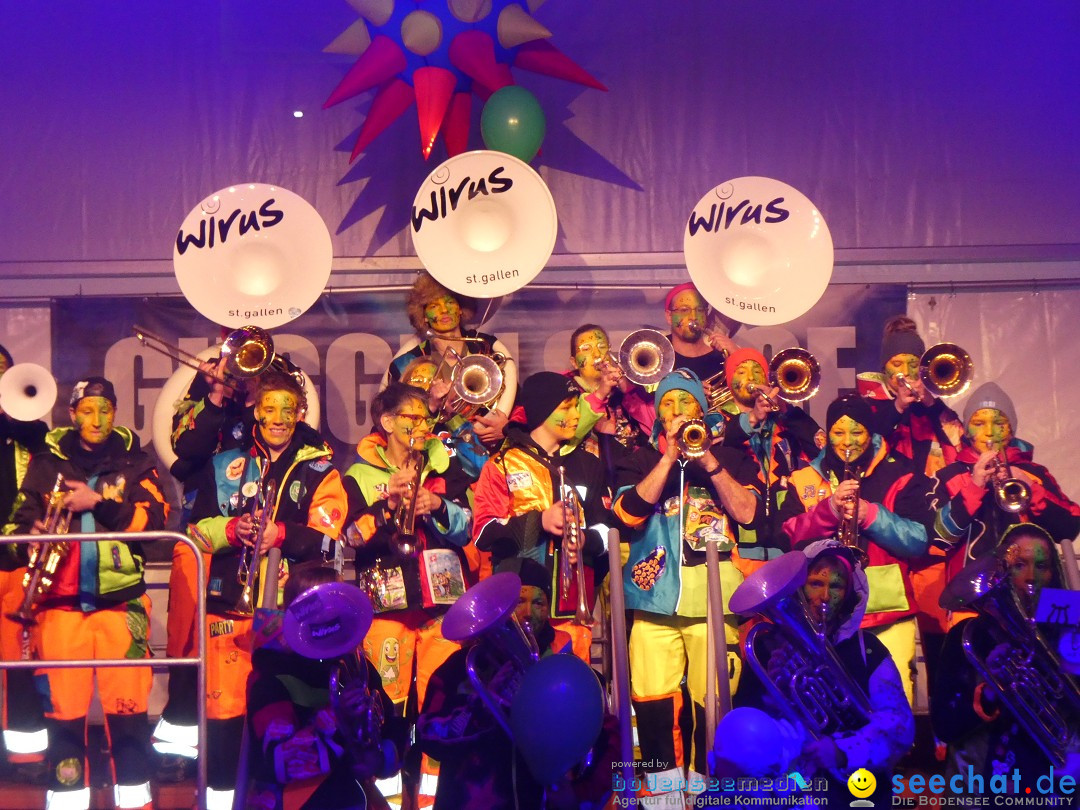 Fasnachtsumzug und Party: Gossau, 25.01.2026