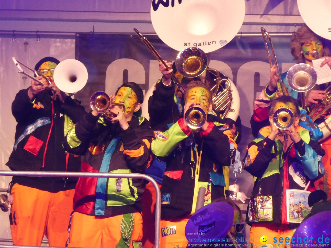 Fasnachtsumzug und Party: Gossau, 25.01.2026