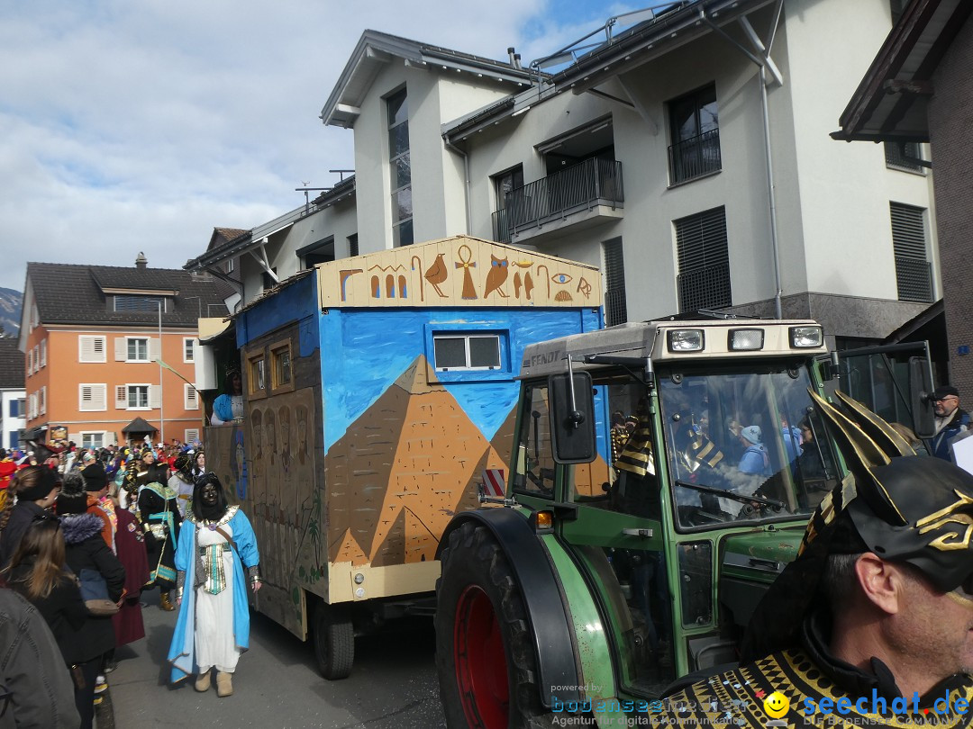 Fasnachtsumzug: Gams - Schweiz, 01.02.2026