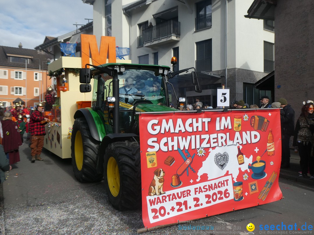 Fasnachtsumzug: Gams - Schweiz, 01.02.2026