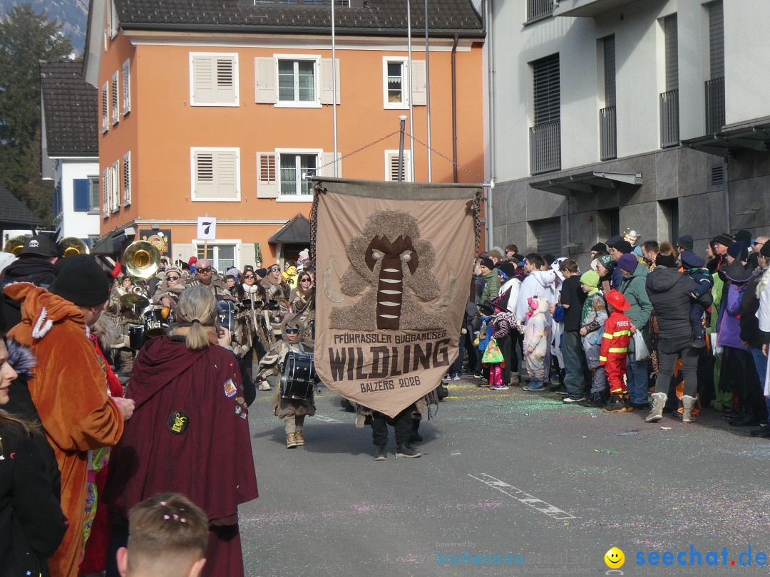 Fasnachtsumzug: Gams - Schweiz, 01.02.2026