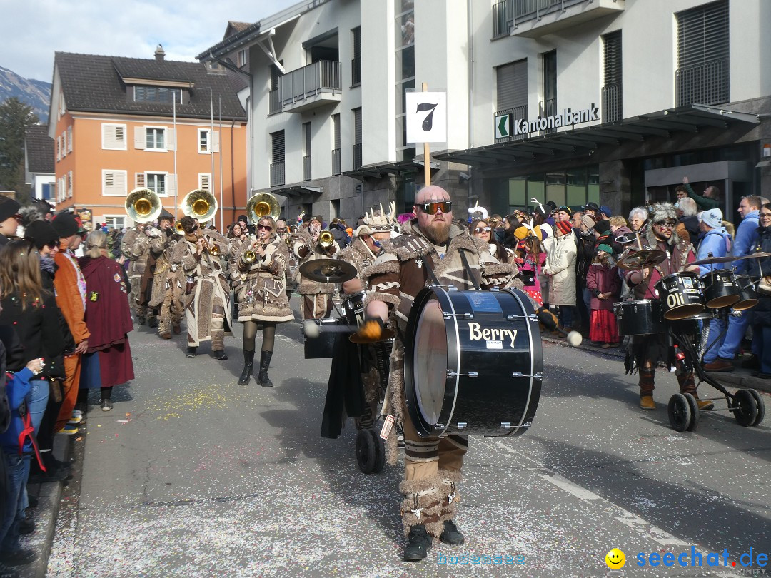 Fasnachtsumzug: Gams - Schweiz, 01.02.2026