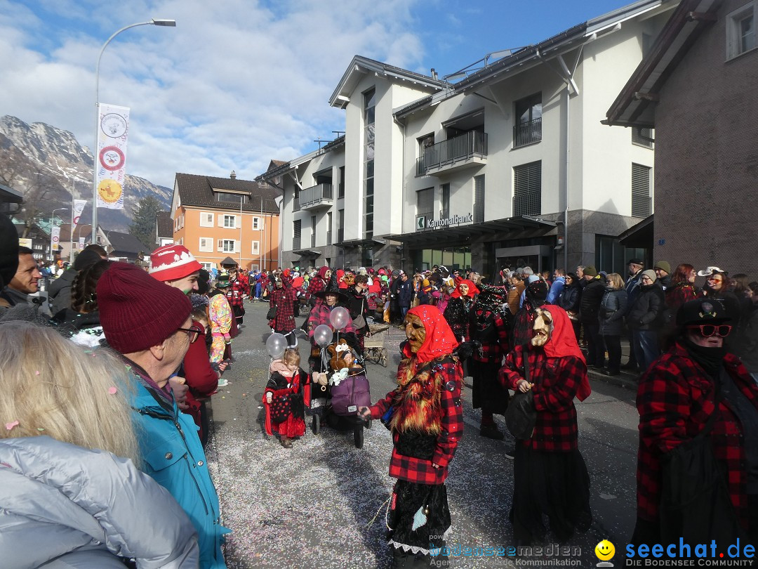 Fasnachtsumzug: Gams - Schweiz, 01.02.2026