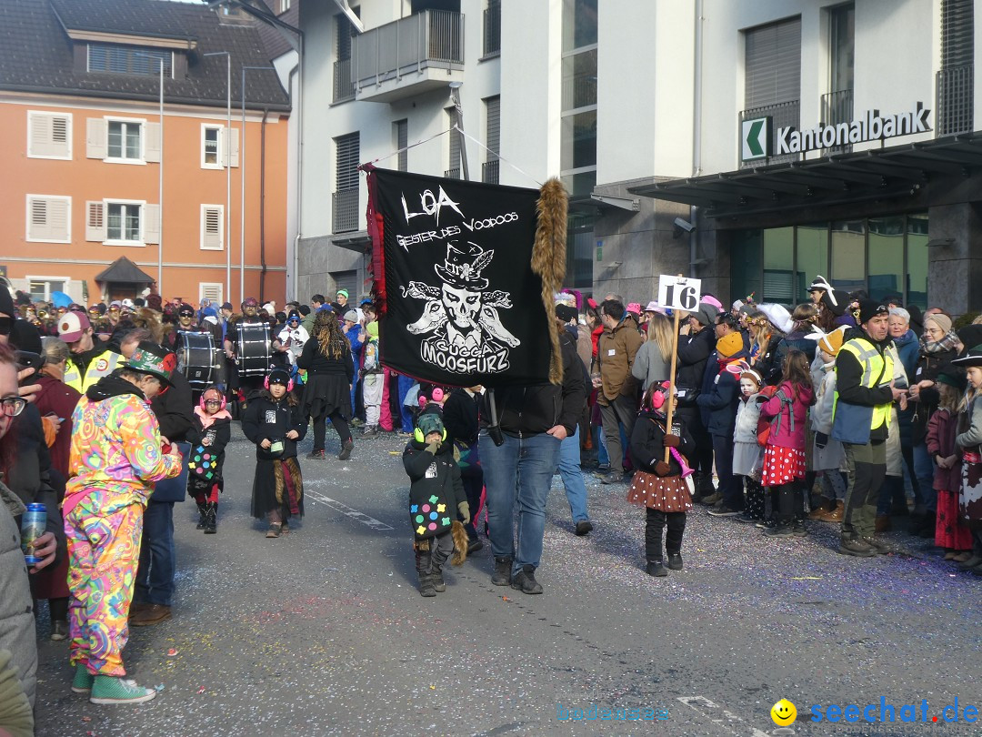 Fasnachtsumzug: Gams - Schweiz, 01.02.2026