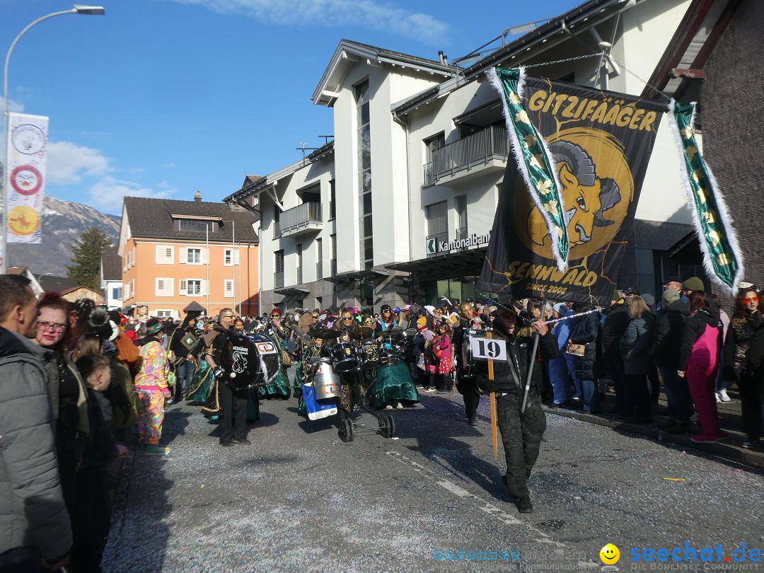 Fasnachtsumzug: Gams - Schweiz, 01.02.2026
