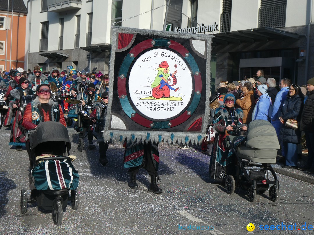 Fasnachtsumzug: Gams - Schweiz, 01.02.2026