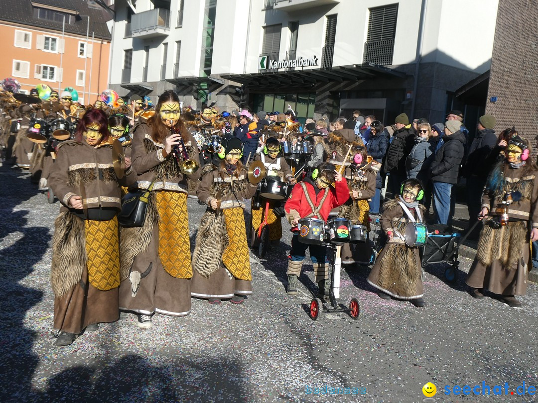 Fasnachtsumzug: Gams - Schweiz, 01.02.2026