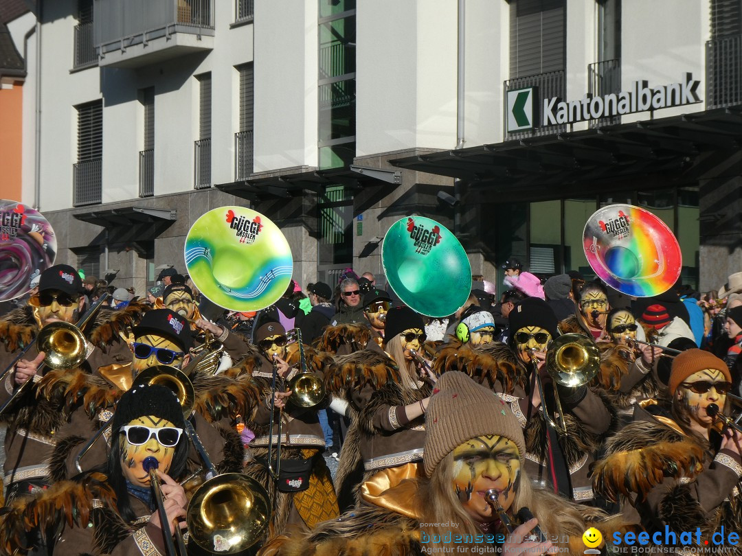 Fasnachtsumzug: Gams - Schweiz, 01.02.2026