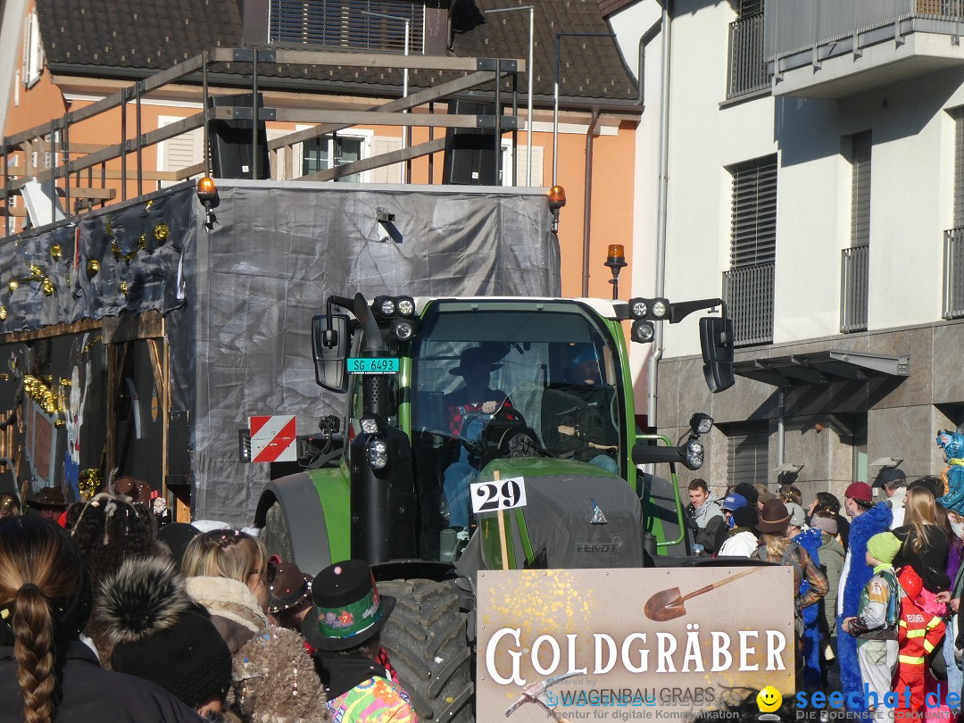Fasnachtsumzug: Gams - Schweiz, 01.02.2026