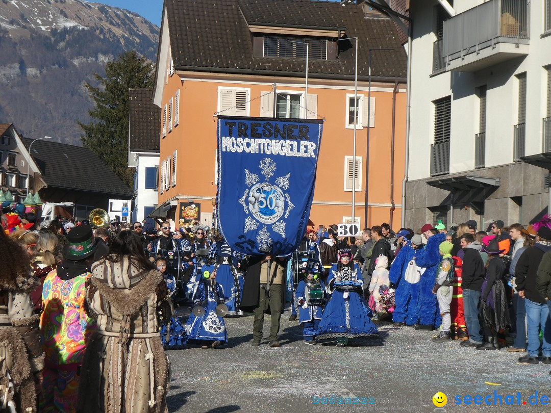 Fasnachtsumzug: Gams - Schweiz, 01.02.2026