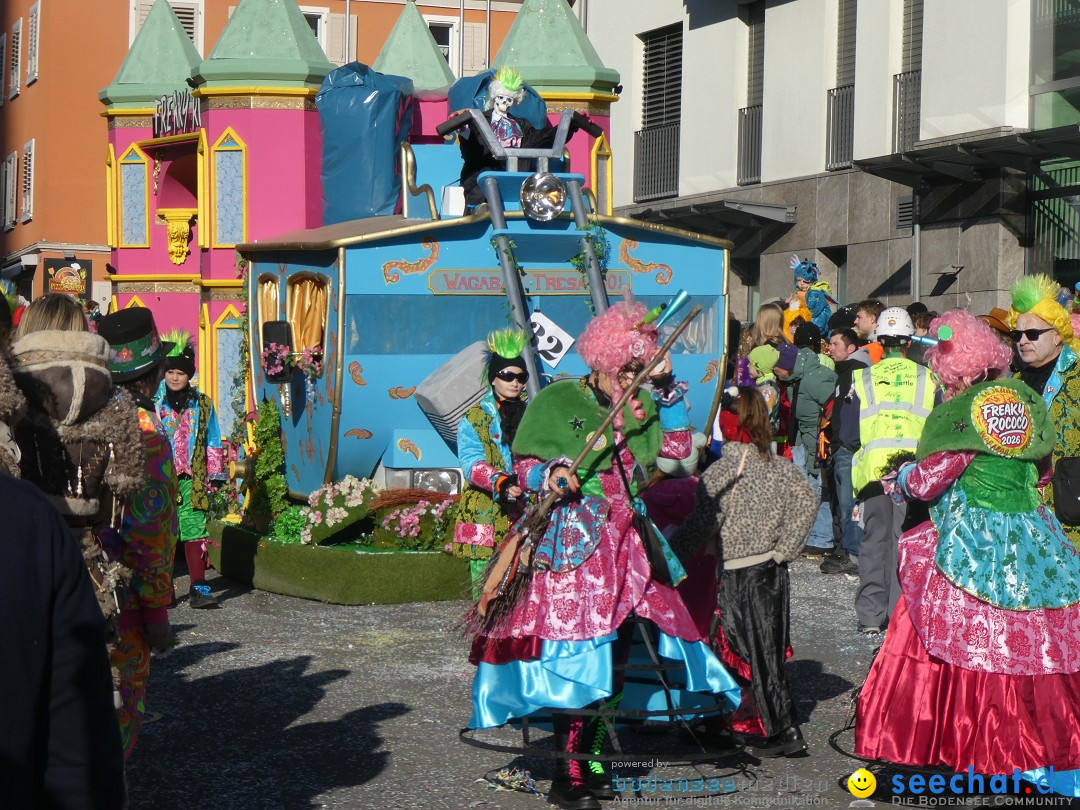 Fasnachtsumzug: Gams - Schweiz, 01.02.2026