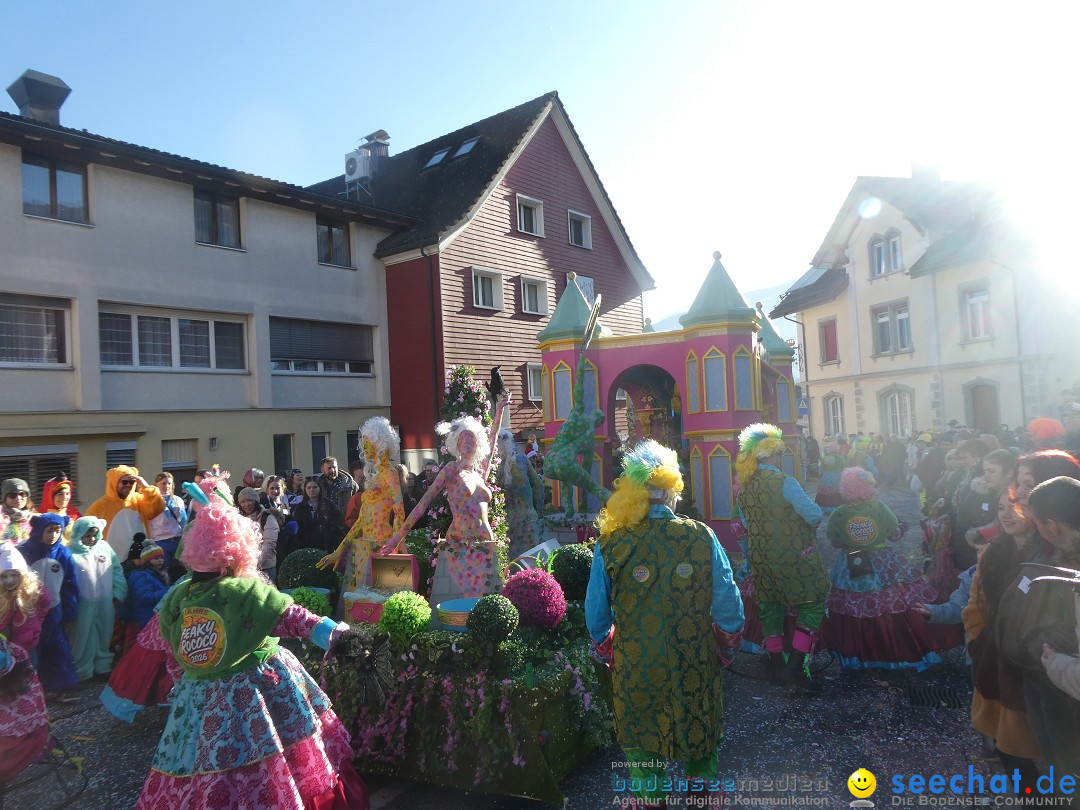 Fasnachtsumzug: Gams - Schweiz, 01.02.2026