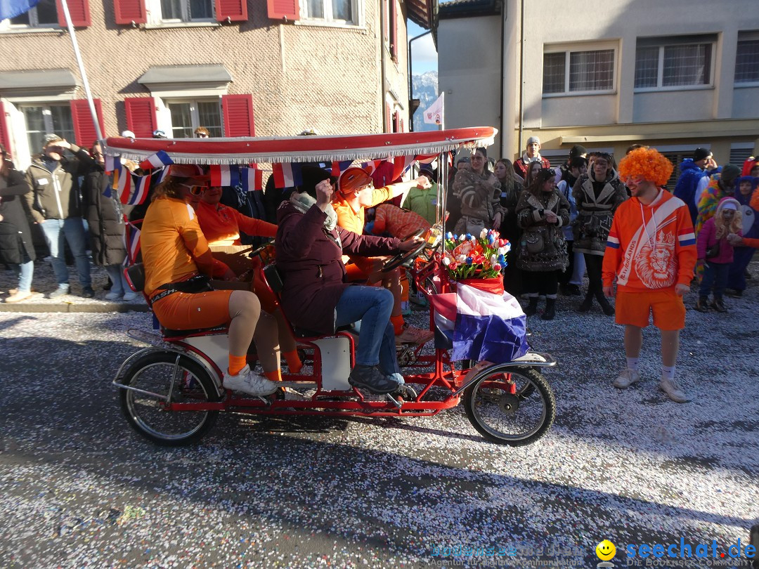 Fasnachtsumzug: Gams - Schweiz, 01.02.2026