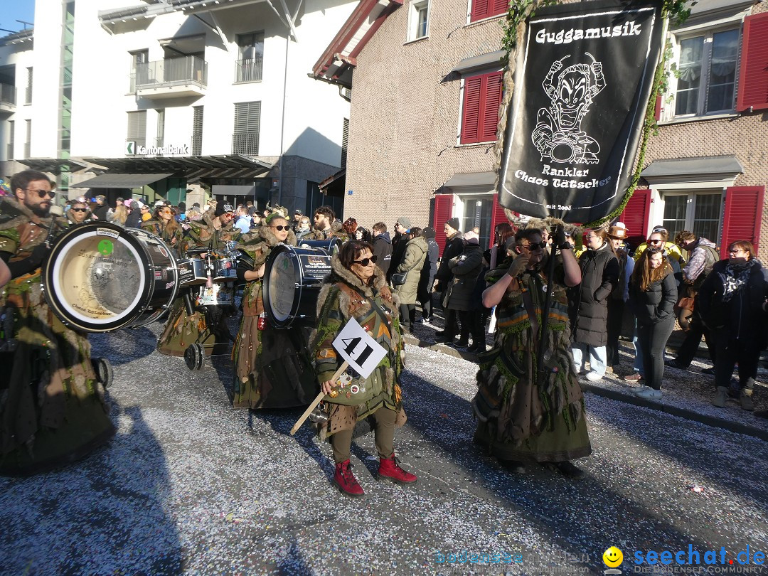 Fasnachtsumzug: Gams - Schweiz, 01.02.2026