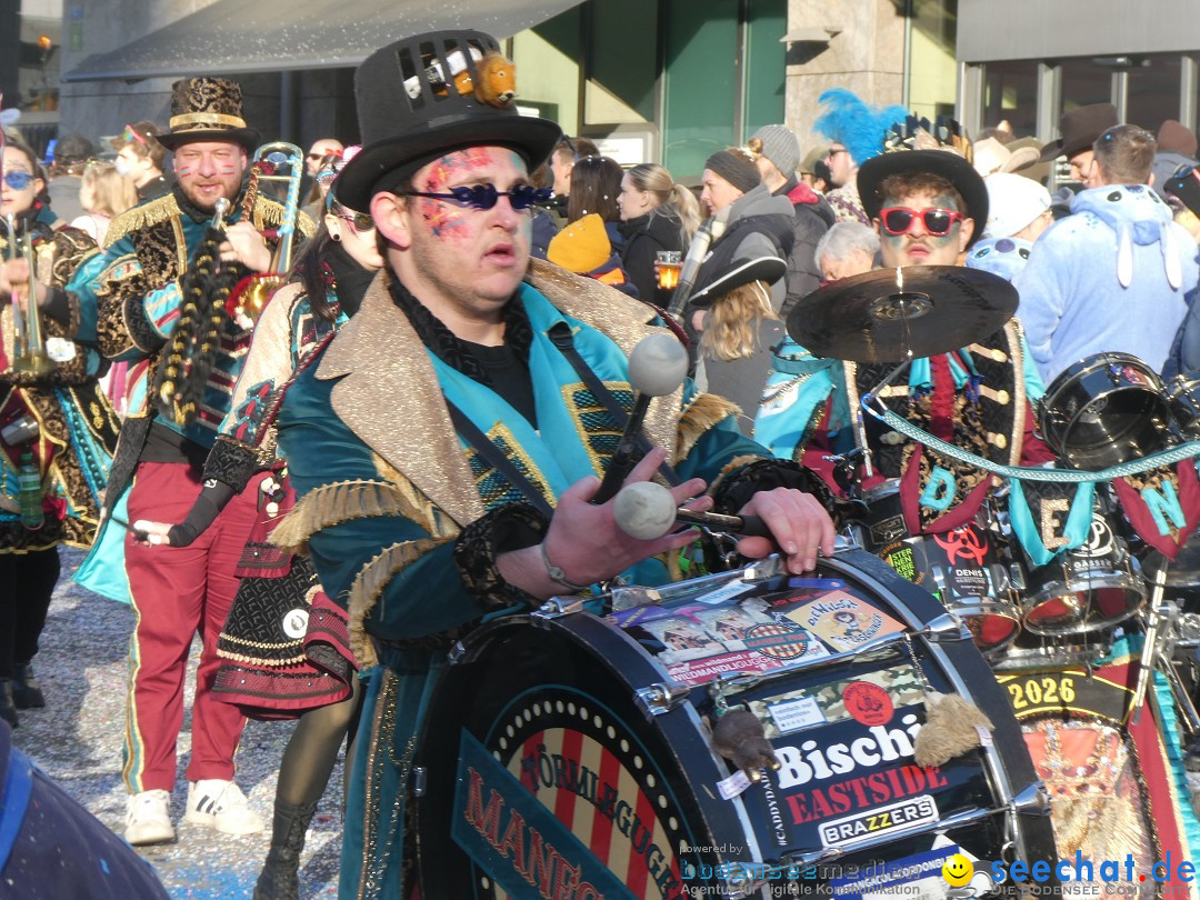 Fasnachtsumzug: Gams - Schweiz, 01.02.2026