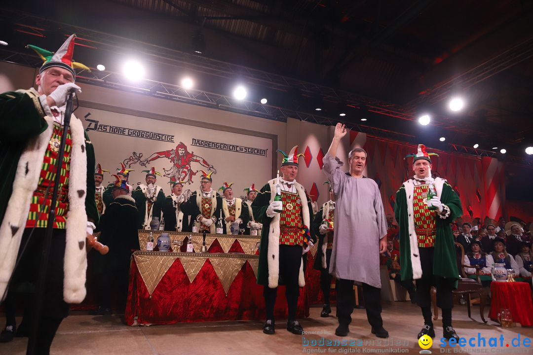 Narrengericht Stockach - Markus Soeder: Stockach, 12.02.2026