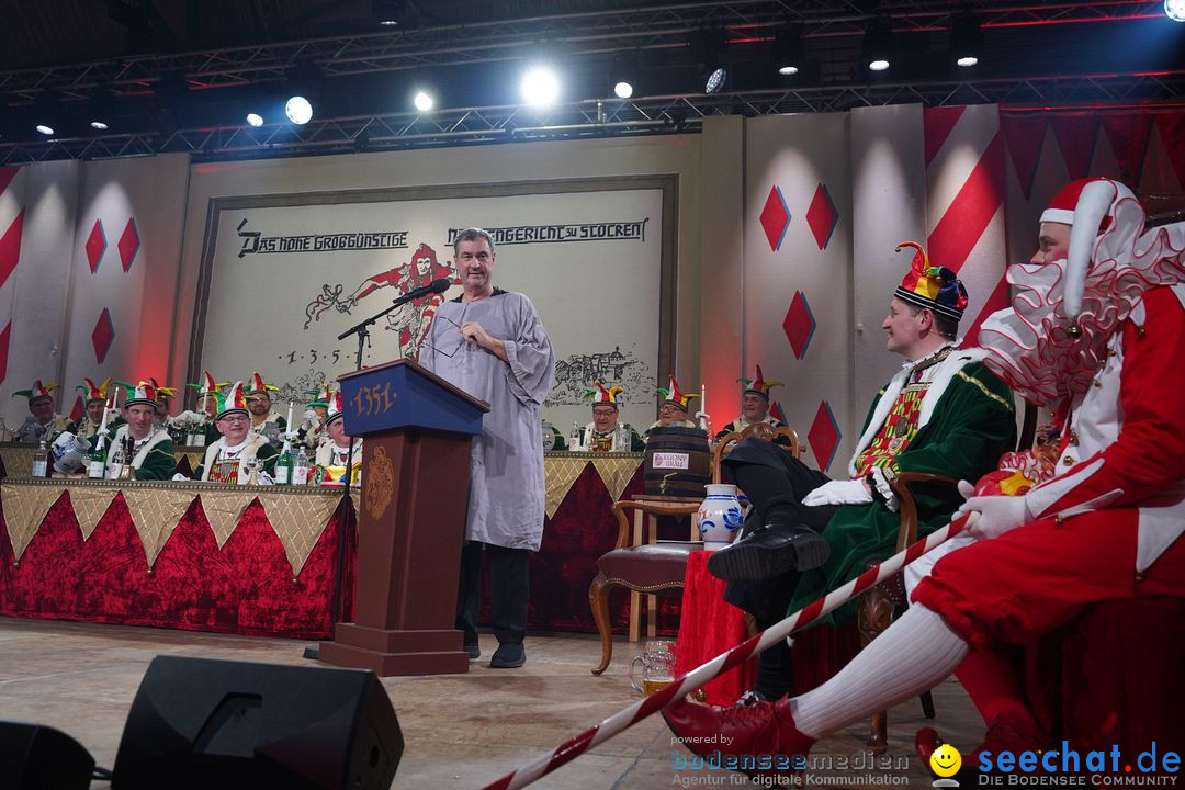 Narrengericht Stockach - Markus Soeder: Stockach, 12.02.2026