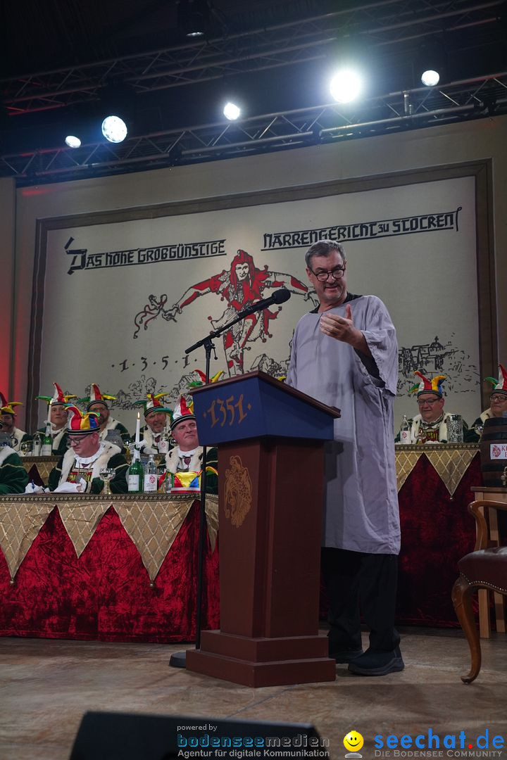 Narrengericht Stockach - Markus Soeder: Stockach, 12.02.2026