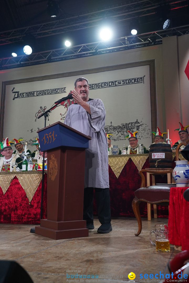 Narrengericht Stockach - Markus Soeder: Stockach, 12.02.2026