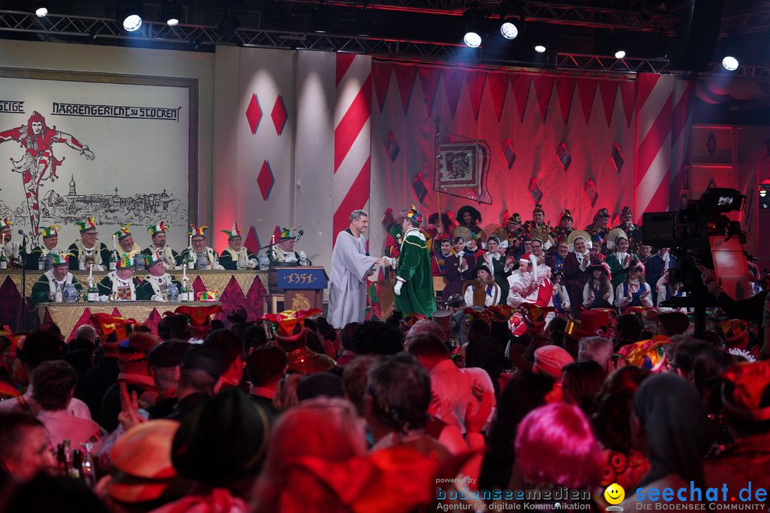 Narrengericht Stockach - Markus Soeder: Stockach, 12.02.2026