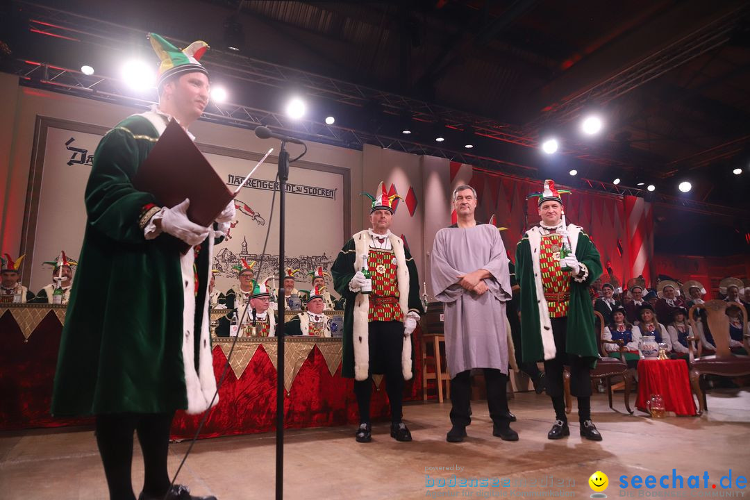 Narrengericht Stockach - Markus Soeder: Stockach, 12.02.2026