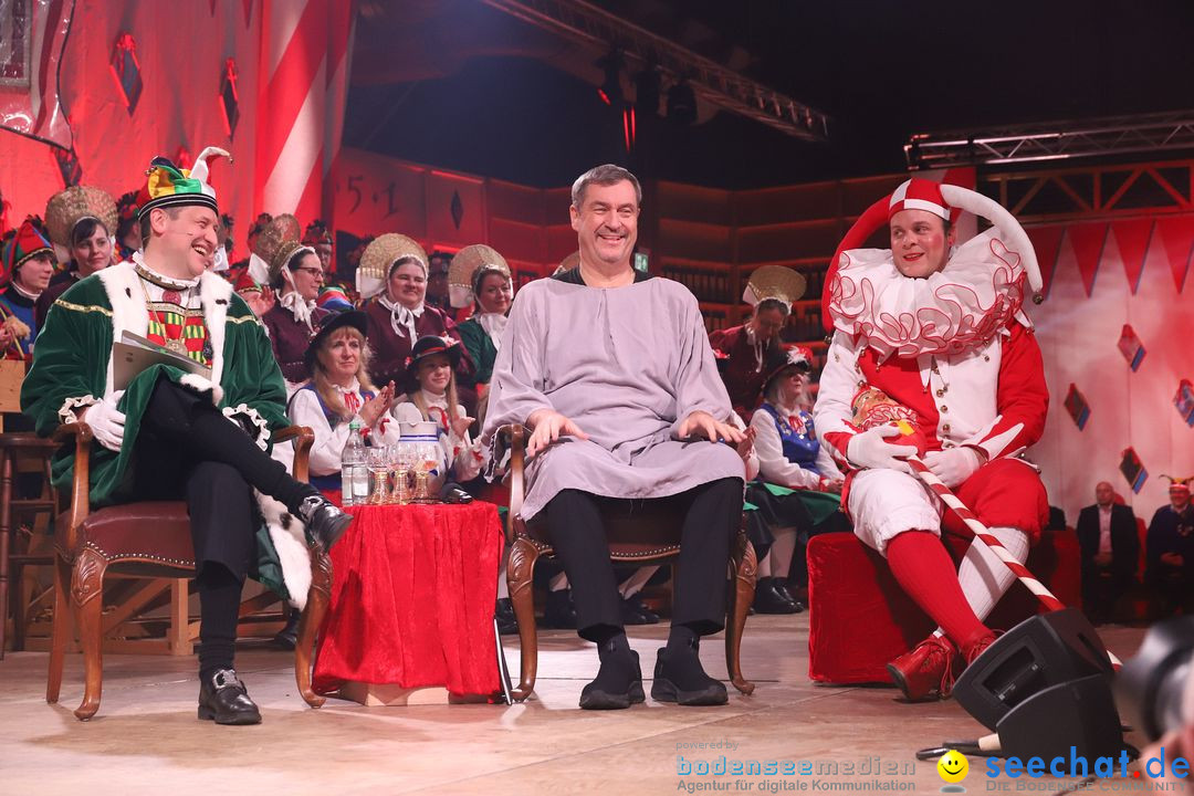 Narrengericht Stockach - Markus Soeder: Stockach, 12.02.2026