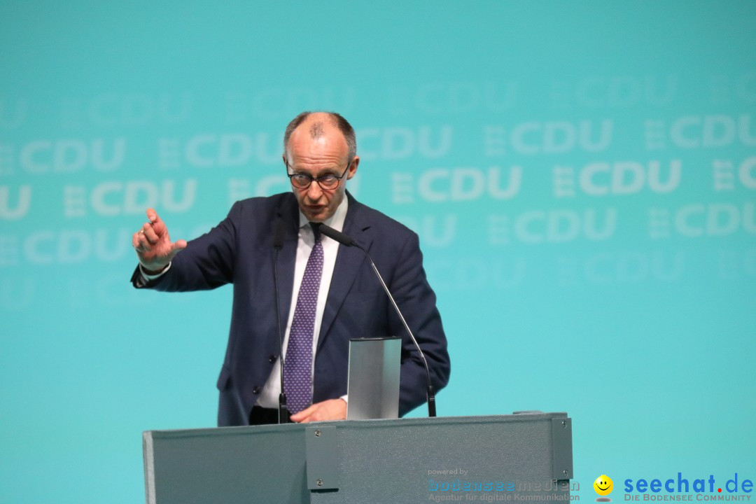 Friedrich Merz, Bundeskanzler - CDU Wahlkampf: Ravensburg, 06.03.2026