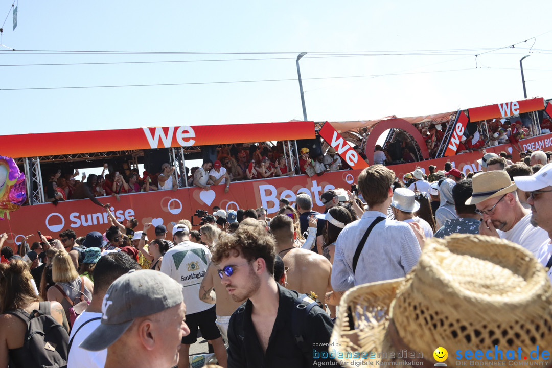 Streetparade 2026 - Together we move: Zuerich, 09.08.2026
