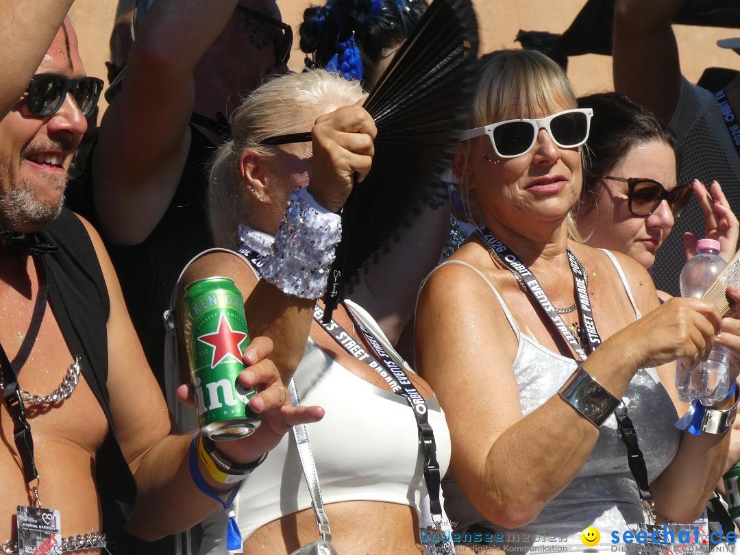 Streetparade 2026 - Together we move: Zuerich, 09.08.2026