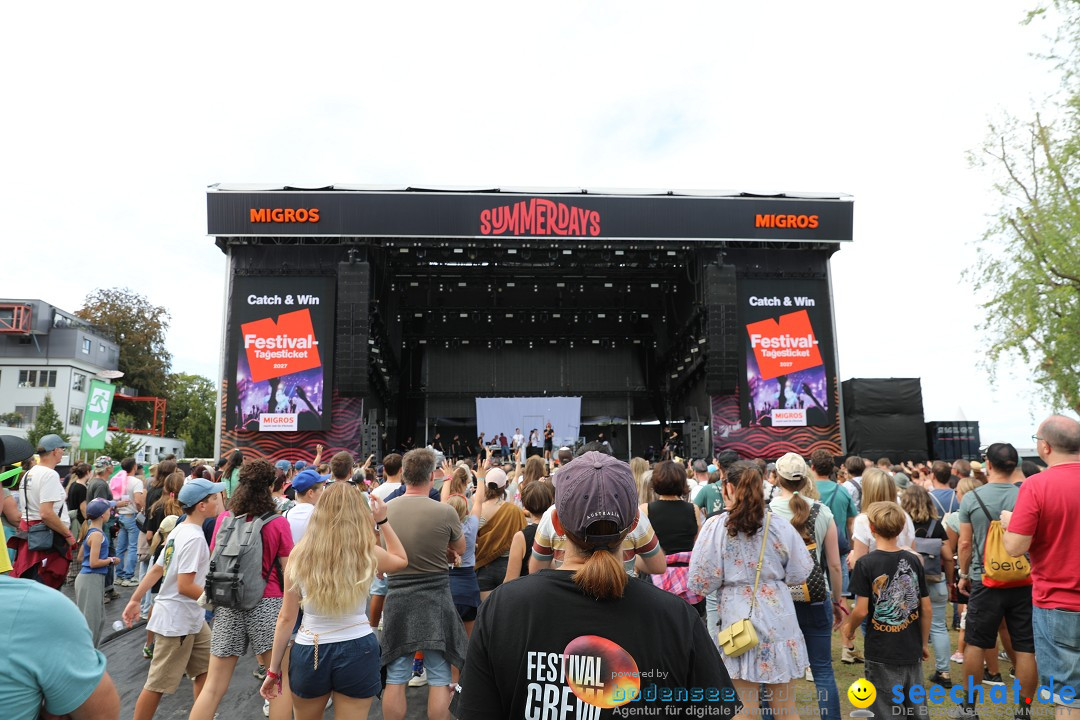 SummerDays Festival 2026: Arbon am Bodensee, 29.08.2026