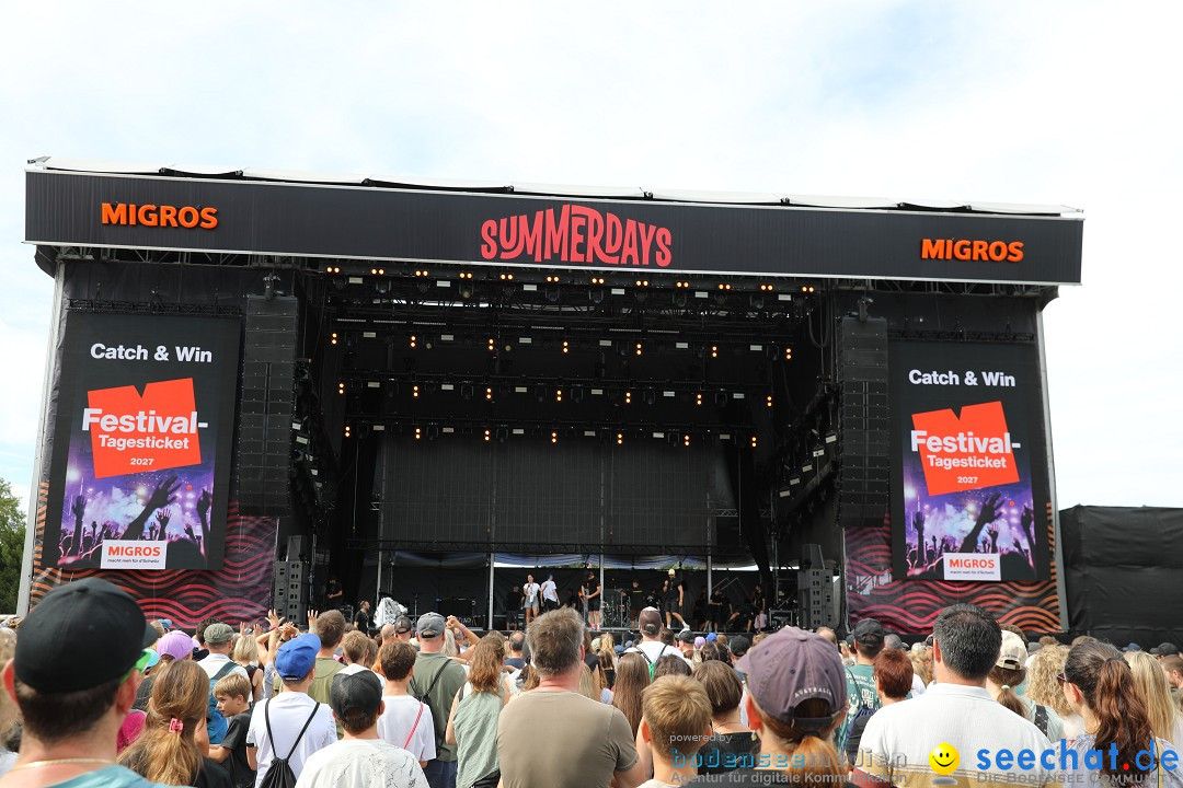 SummerDays Festival 2026: Arbon am Bodensee, 29.08.2026