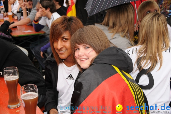 WM 2010 Public Viewing: Deutschland vs Australien (4:0) mit Band Face-of-Vi
