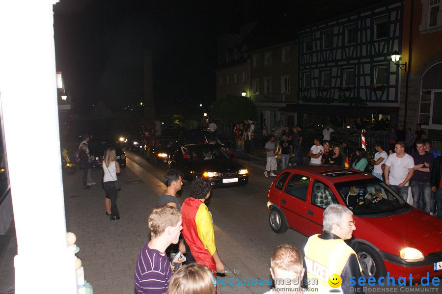 WM2010: Deutschland vs Ghana (1:0): Stockach, 23.06.2010