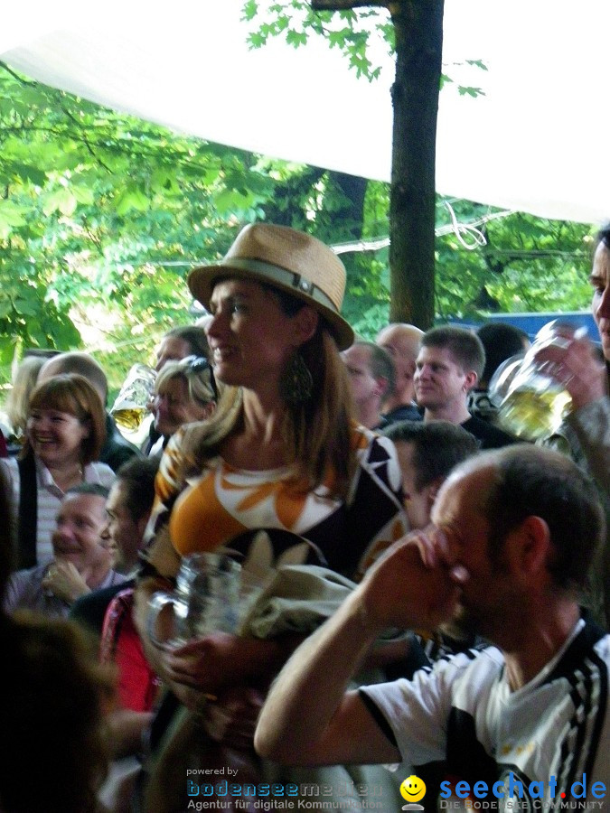 WM2010: Deutschland vs Ghana (1:0) + Martin Kilger: Stockach, 23.06.2010