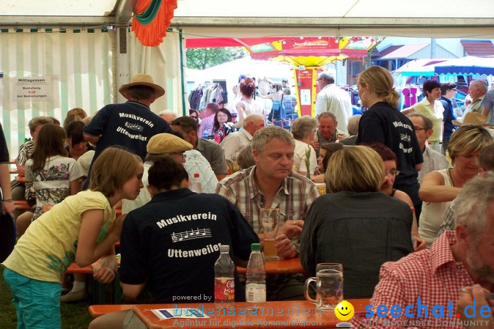 Sommerfest und Flohmarkt: Uttenweiler bei Biberach, 27.06.2010