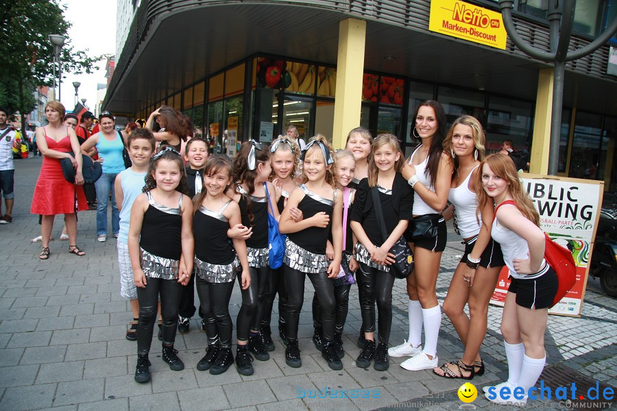 WM-2010: Deutschland-Argentinien (4:0): Singen, 03.07.2010