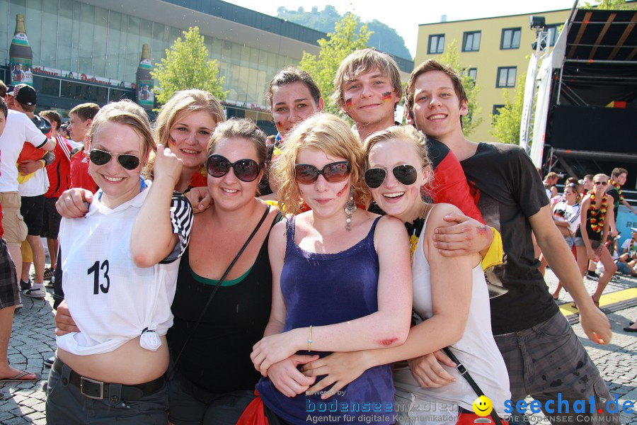WM-2010: Deutschland-Argentinien (4:0): Singen, 03.07.2010
